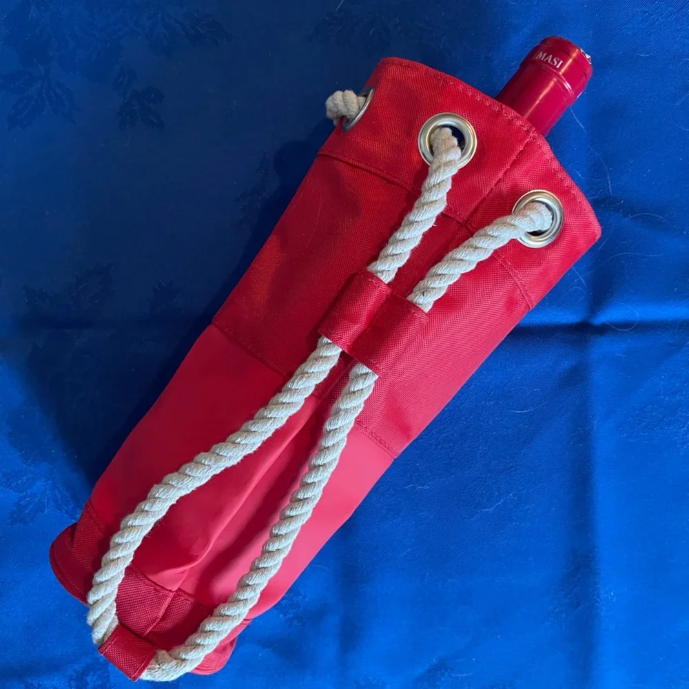 Mount Gay Rum Cool Island Waterproof Red Boat Bottle Bag - Picture 5 of 8
